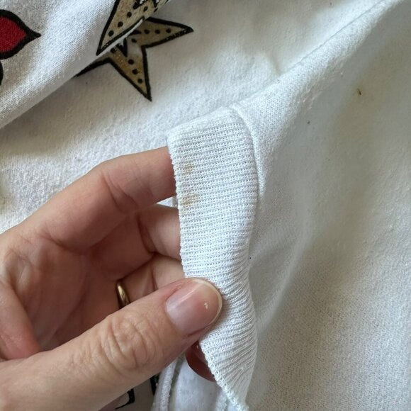 Vintage Ugly 3d printed puff print christmas reindeer sweater -XL - Picture 5 of 10